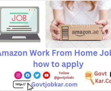 Amazon Work From Home Jobs how to apply