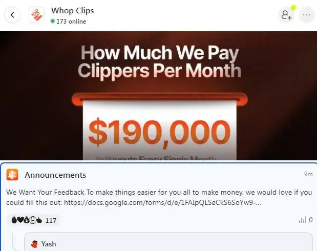 How Much money you can earn on whop