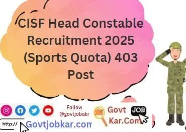 CISF-Head-Constable-Recruitment-2025-_Sports-Quota_-403-Post